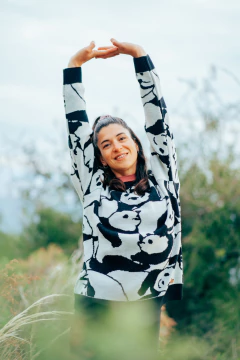 Sweater Panda en internet