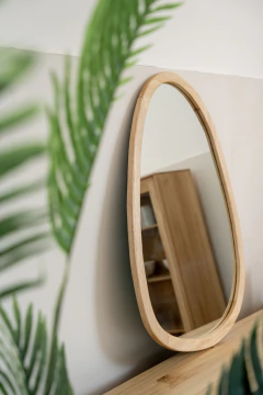 Espejo orgánico chico - Alegra Deco & Garden | Alegra tu espacio