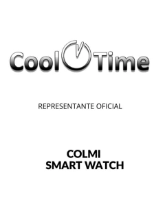 Smartwatch Colmi C81 Orange Silicona COC81O - Cool Time