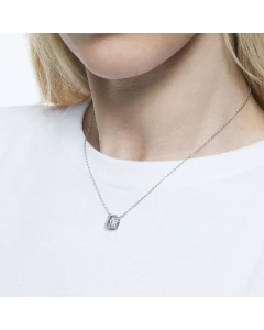 Collar Millenia Circonita Swarovski cuadrada - Blanco SV 5599177