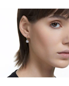 Aros Swarovski Constella Talla redonda Blancos Baño tono oro SV 5638802 - tienda online