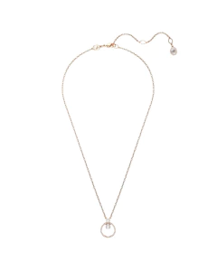 Imagen de Colgante Constella, Pavé, Talla redonda, Blanco, Recubrimiento Baño Tono oro rosa SV 5692266