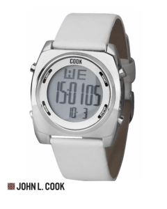 Reloj John L. Cook Unisex Cuero Digital 9283