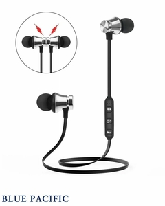 Auricular Blue Pacific Headset Unisex Bluetooth Imantado
