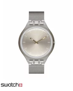 Reloj Swatch Mujer Skinmesh Svom100m Acero Ultra Fino 3 Bar