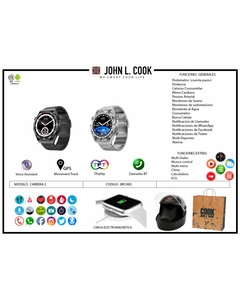 Smartwatch John L. Cook Carrera 2 - Cool Time