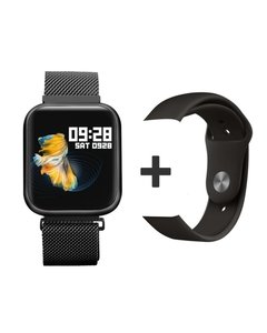 Smartwatch century john l cook cardio mensajeria 2 mallas - Cool Time