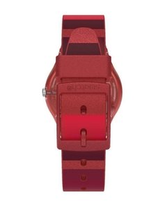 Reloj Swatch Unisex Ruberalda Rojo Gr406 Sumergible 3 Bar - tienda online