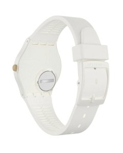 Reloj Swatch Mujer Blanco Swarovski Gw199 Sparklelight Wr - Cool Time