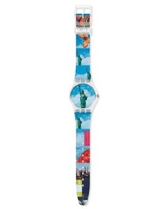 Reloj Swatch Mujer Moma New York By Tadanori Yokoo Gz351 - Cool Time