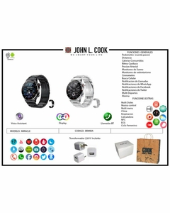 Smartwatch John L. Cook Miracle - comprar online
