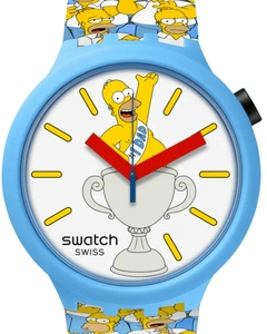 Reloj Swatch The Simpsons Collection Best Dad Ever SB05Z100 - Cool Time