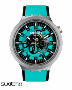 Reloj Swatch Unisex Big Bold Irony Mint Trim SB07S111