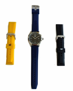 Set Caterpillar Linea QA Reloj + 2 Mallas (H-DIAL) SET.QA.136 en internet