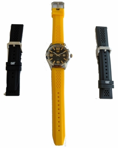 Set Caterpillar Linea QA Reloj + 2 Mallas (H-DIAL) SET.QA.137 en internet