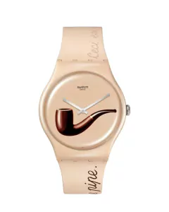 Reloj Swatch Unisex SWATCH ART JOURNEY 2023 LA TRAHISON DES IMAGES BY RENE MAGRITTE SO29Z124 - comprar online