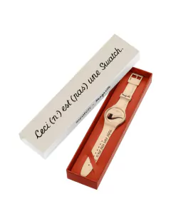 Reloj Swatch Unisex SWATCH ART JOURNEY 2023 LA TRAHISON DES IMAGES BY RENE MAGRITTE SO29Z124 - tienda online