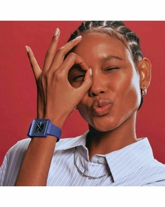 Imagen de Reloj Swatch Originals Squarely Blacklight SO34N700