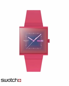 Reloj Swatch Originals Squarely Berry SO34R700 - comprar online