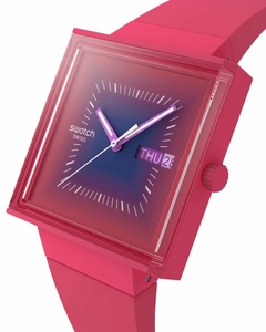 Reloj Swatch Originals Squarely Berry SO34R700 - Cool Time