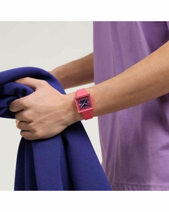 Reloj Swatch Originals Squarely Berry SO34R700