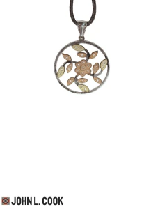 Dije Flor de Cerezo Calada con Cubic John L. Cook SP1148