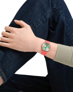 Imagen de Reloj Swatch Skin Minty Mango Dream SS08P111