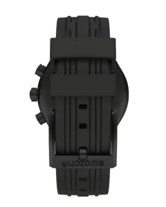 Reloj Swatch Hombre Techno Black Yvb409 Silicona Cronografo - tienda online