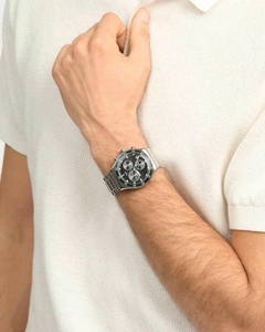Reloj Swatch Hombre The May Collection Dark Blue Irony YVS506G - Cool Time