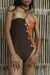 ENTERO FLOR MIX COFFEE - Odisea Swimwear