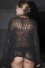 SWEATER SINALOA BLACK - Odisea Swimwear