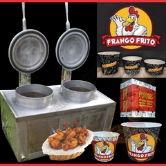 Frango Frito no Balde tipo KFC - Conjunto de Equipamentos - Usado - Estudo Troca - comprar online