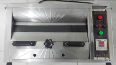 forno de piza profissional vulcão elétrico - frente