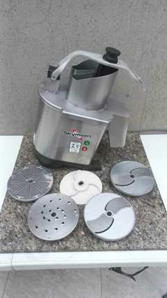 Processador De Alimentos Inox 3 Discos Skymsen - Pa-7 (usado) Estudo troca