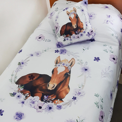 CABALLO LILA