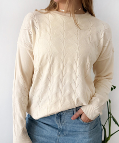 SWEATER CLEMEN CRUDO (CON FALLA)