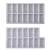 Set 2 Moldes de silicona rectangulares para fichas de dominó en internet