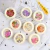 Set de 9 Cajas con Mix Flores Artificiales de colores