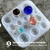 Set 2 Moldes de Silicona Plancha Círculos y Esferas 32 cavidades - Servifibras-Expertos en resinas y fibras