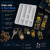 Molde de silicona para marcadores de resina epoxi | Moldes flexibles para manualidades, joyería y regalos personalizados en internet