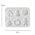 Molde de Silicona Navideño con 6 Figuras - comprar online