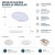 Molde de Silicona para Bandeja Nube Borde Irregular - comprar online