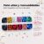 Set Caja 12 Glitters Abecedario Multicolor en internet