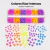 Set caja 12 Letras Formas Fluor - comprar online