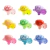 Set de 6 Moldes de Silicona con Forma de Tortuga en internet