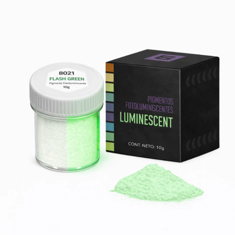 Pigmento fosforescente para resina- Brilla en la Oscuridad - comprar online