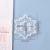 Molde de silicona copo de nieve navideño para resina epoxi, poliéster, jabón y velas | Adorno colgante de Navidad DIY - tienda online