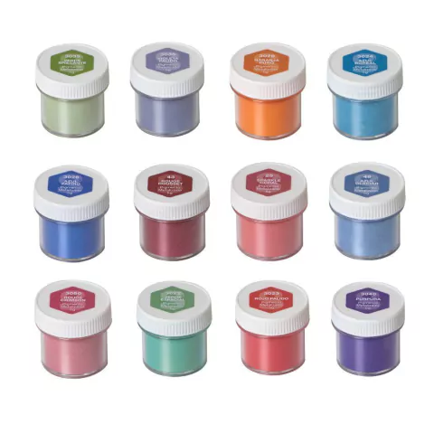 Combo 12 pigmentos MICA en polvo+Figurita Coleccionable - comprar online