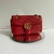 BOLSA GUCCI GG MARMONT MATELASSE VERMELHA PEQUENA - Bolsas Chick - Réplicas de Bolsas