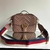 BOLSA GUCCI GG MARMONT MATELASSE TIRACOLO NUDE ROSE - loja online